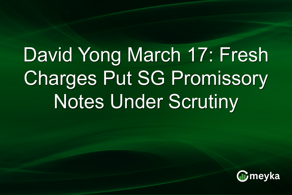 David Yong March 17: Fresh Charges Put SG Promissory Notes Under Scrutiny