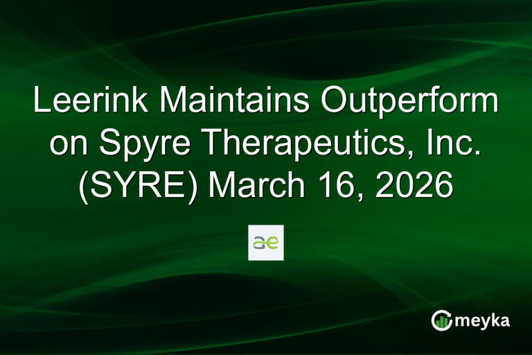 Leerink Maintains Outperform on Spyre Therapeutics, Inc. (SYRE) March 16, 2026