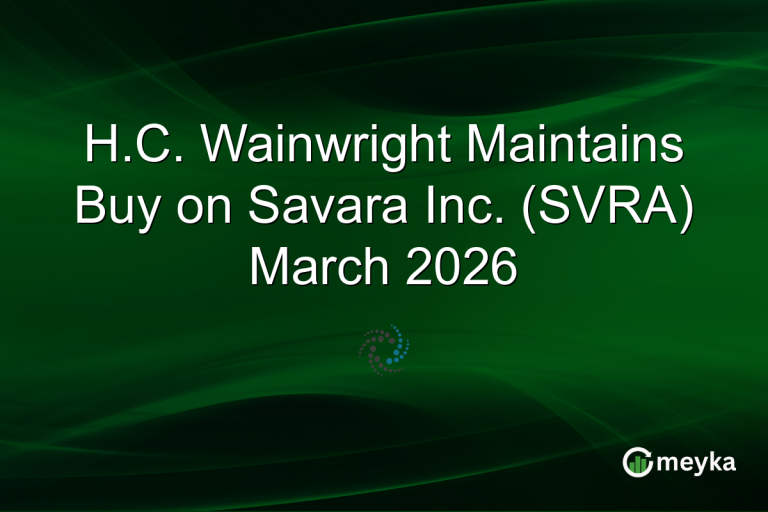 H.C. Wainwright Maintains Buy on Savara Inc. (SVRA) March 2026