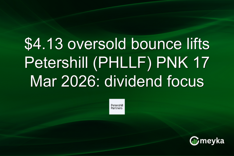 $4.13 oversold bounce lifts Petershill (PHLLF) PNK 17 Mar 2026: dividend focus