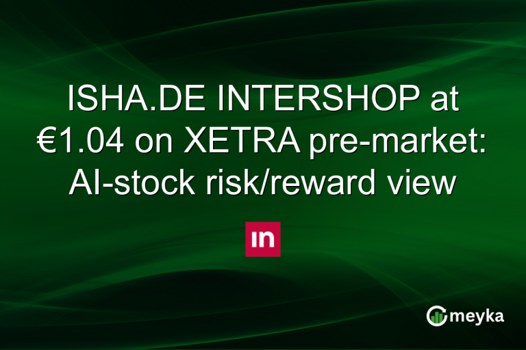 ISHA.DE INTERSHOP at €1.04 on XETRA pre-market: AI-stock risk/reward view