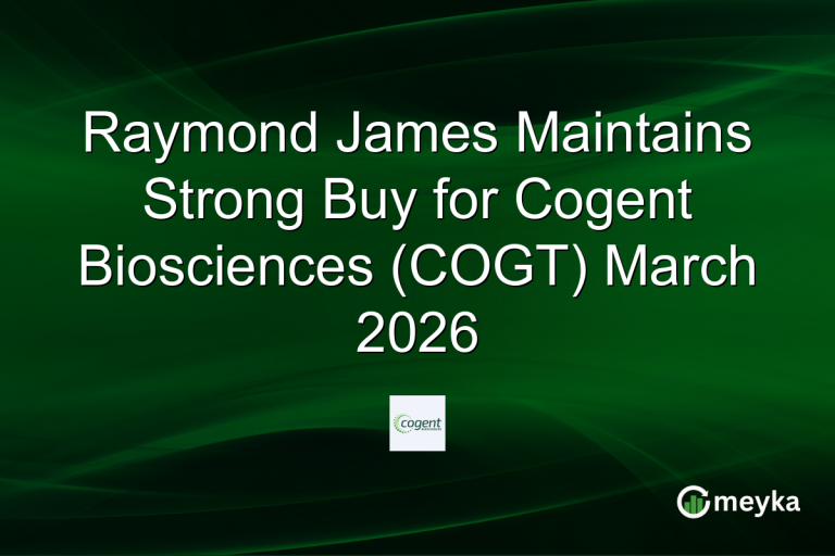 Raymond James Maintains Strong Buy for Cogent Biosciences (COGT) March 2026