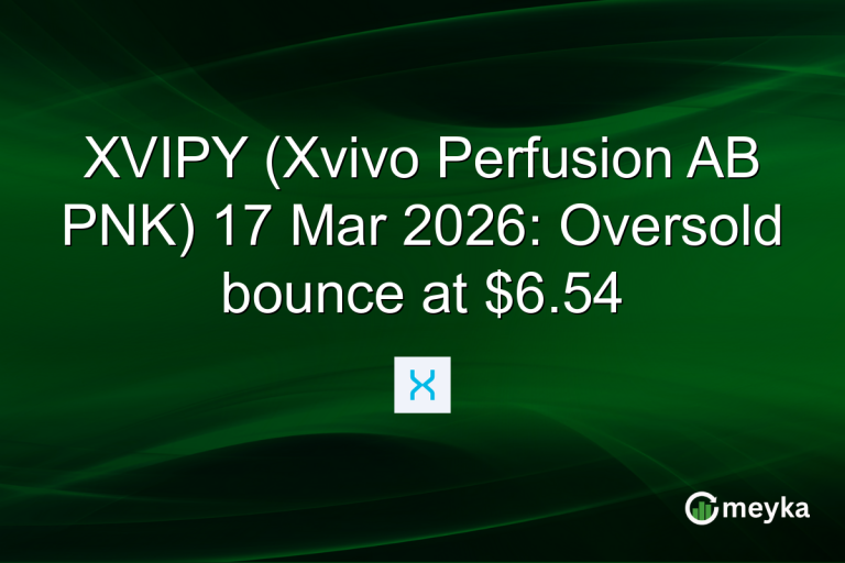 XVIPY (Xvivo Perfusion AB PNK) 17 Mar 2026: Oversold bounce at $6.54