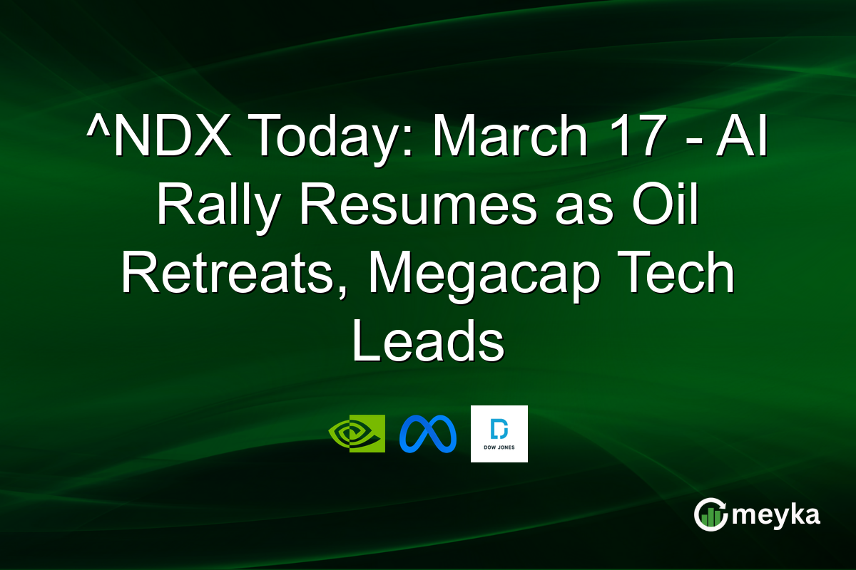 ^NDX Today: March 17 - AI Rally Resumes as Oil Retreats, Megacap Tech Leads