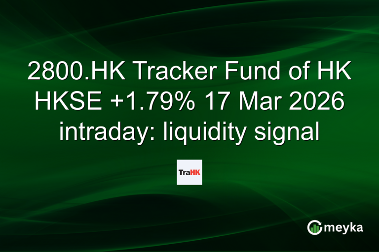 2800.HK Tracker Fund of HK HKSE +1.79% 17 Mar 2026 intraday: liquidity signal