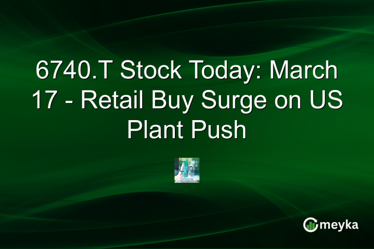 6740.T Stock Today: March 17 - Retail Buy Surge on US Plant Push