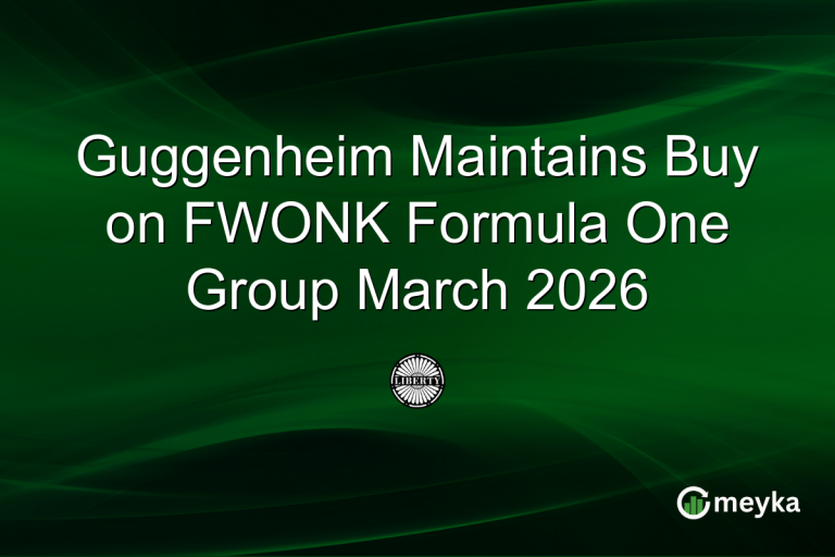 Guggenheim Maintains Buy on FWONK Formula One Group March 2026