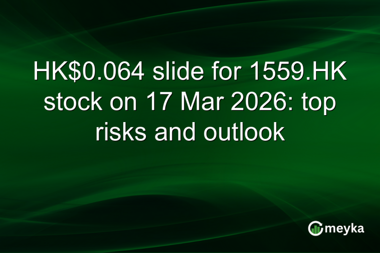 HK$0.064 slide for 1559.HK stock on 17 Mar 2026: top risks and outlook