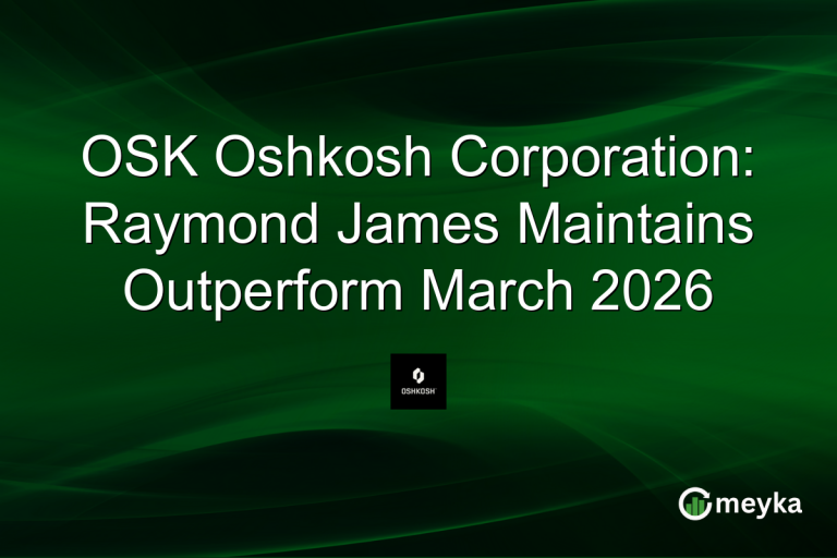 OSK Oshkosh Corporation: Raymond James Maintains Outperform March 2026