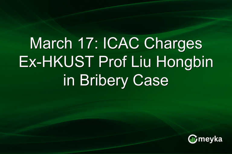 March 17: ICAC Charges Ex-HKUST Prof Liu Hongbin in Bribery Case