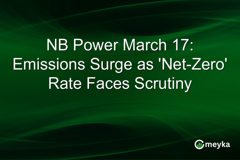 NB Power March 17: Emissions Surge as 'Net-Zero' Rate Faces Scrutiny