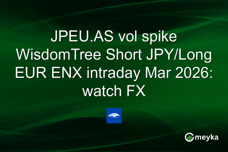 JPEU.AS vol spike WisdomTree Short JPY/Long EUR ENX intraday Mar 2026: watch FX