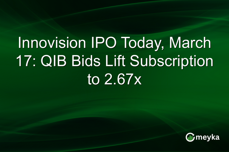 Innovision IPO Today, March 17: QIB Bids Lift Subscription to 2.67x