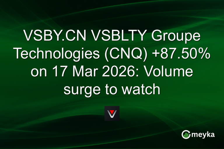 VSBY.CN VSBLTY Groupe Technologies (CNQ) +87.50% on 17 Mar 2026: Volume surge to watch