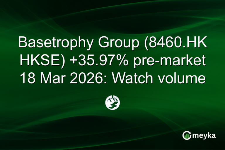 Basetrophy Group (8460.HK HKSE) +35.97% pre-market 18 Mar 2026: Watch volume
