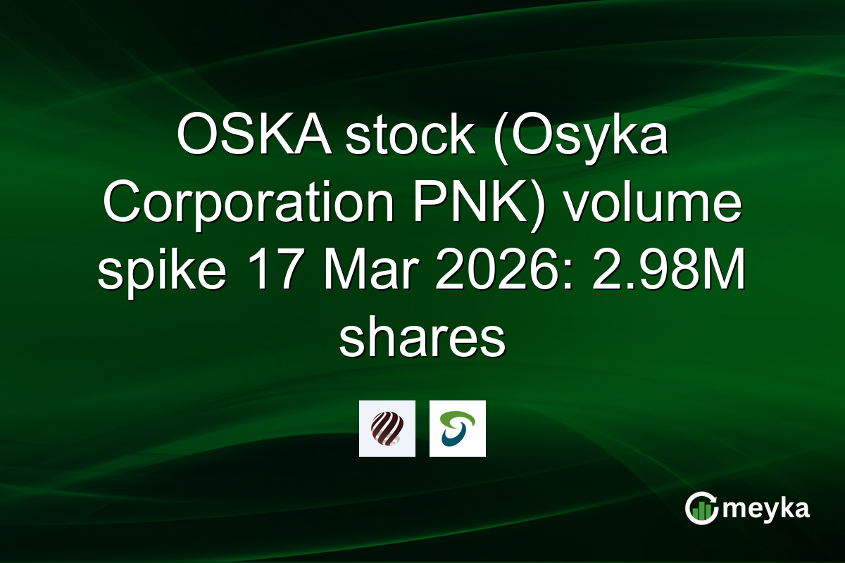 OSKA stock (Osyka Corporation PNK) volume spike 17 Mar 2026: 2.98M shares