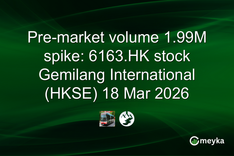 Pre-market volume 1.99M spike: 6163.HK stock Gemilang International (HKSE) 18 Mar 2026