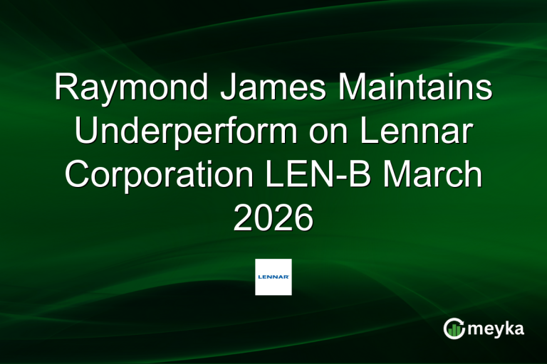 Raymond James Maintains Underperform on Lennar Corporation LEN-B March 2026