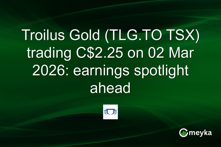 Troilus Gold (TLG.TO TSX) trading C$2.25 on 02 Mar 2026: earnings spotlight ahead
