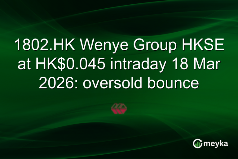 1802.HK Wenye Group HKSE at HK$0.045 intraday 18 Mar 2026: oversold bounce