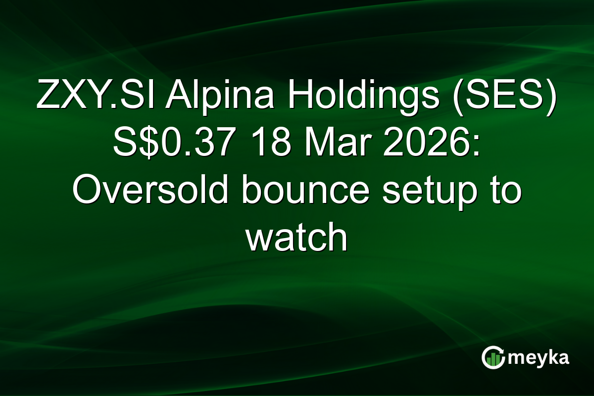 ZXY.SI Alpina Holdings (SES) S$0.37 18 Mar 2026: Oversold bounce setup to watch