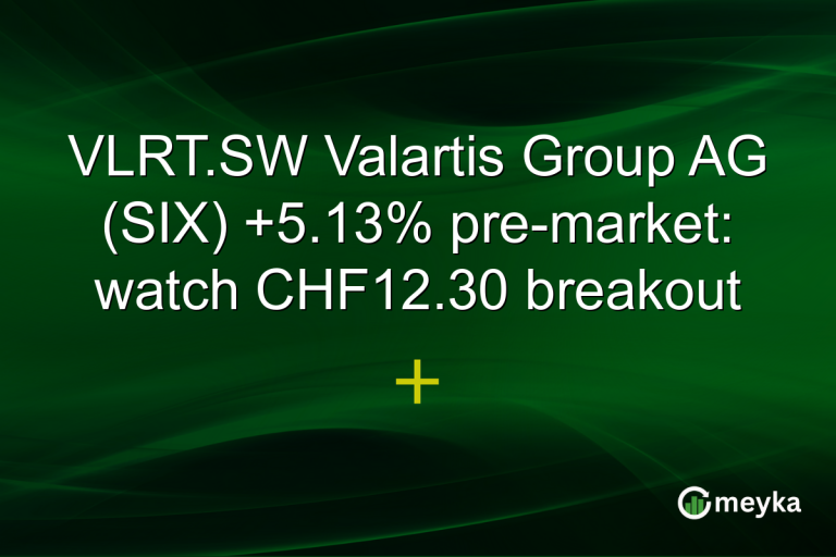 VLRT.SW Valartis Group AG (SIX) +5.13% pre-market: watch CHF12.30 breakout