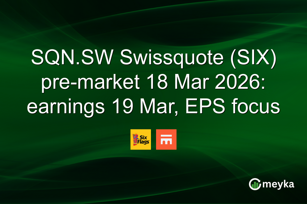 SQN.SW Swissquote (SIX) pre-market 18 Mar 2026: earnings 19 Mar, EPS focus