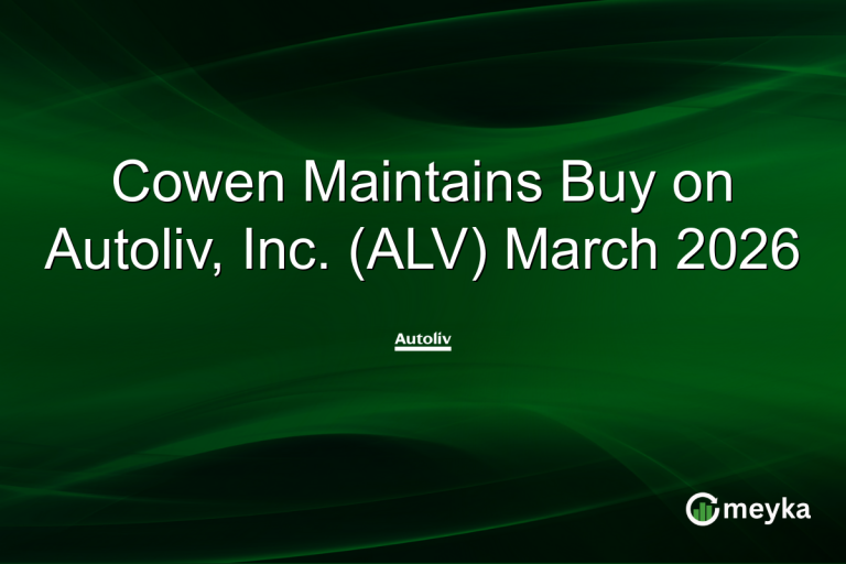 Cowen Maintains Buy on Autoliv, Inc. (ALV) March 2026