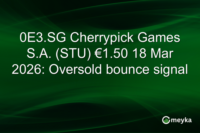 0E3.SG Cherrypick Games S.A. (STU) €1.50 18 Mar 2026: Oversold bounce signal