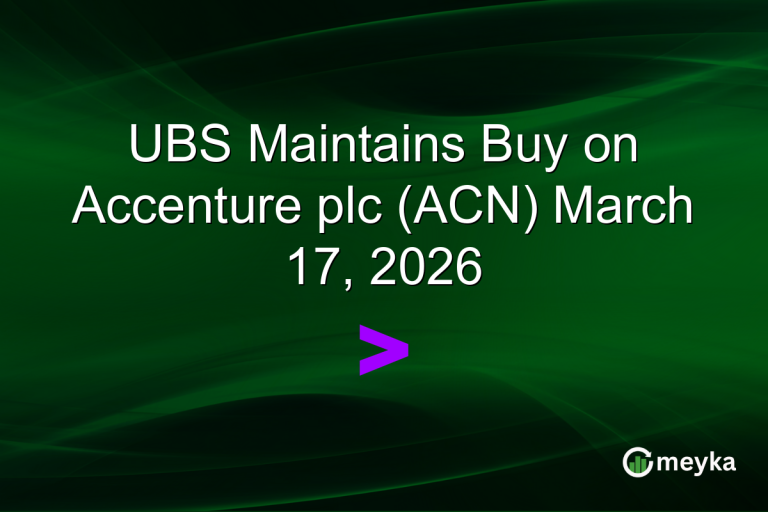UBS Maintains Buy on Accenture plc (ACN) March 17, 2026