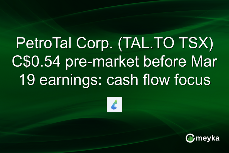 PetroTal Corp. (TAL.TO TSX) C$0.54 pre-market before Mar 19 earnings: cash flow focus