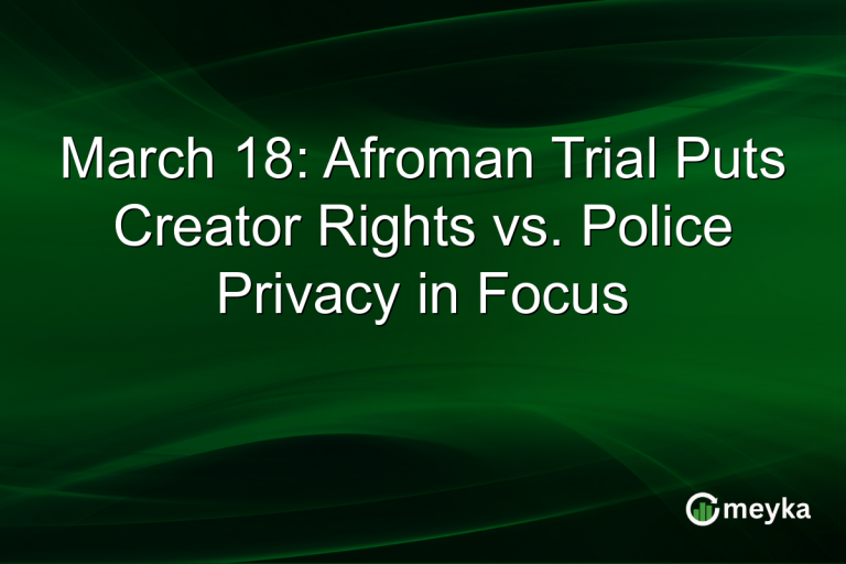 March 18: Afroman Trial Puts Creator Rights vs. Police Privacy in Focus