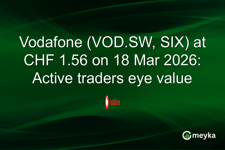 Vodafone (VOD.SW, SIX) at CHF 1.56 on 18 Mar 2026: Active traders eye value