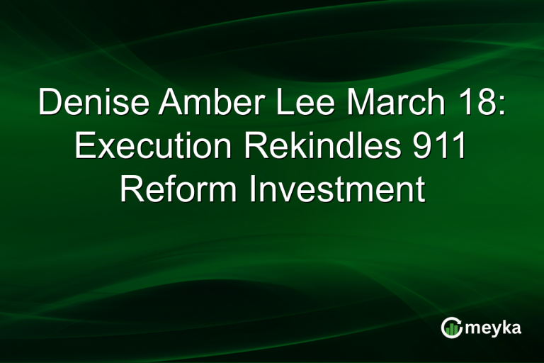 Denise Amber Lee March 18: Execution Rekindles 911 Reform Investment