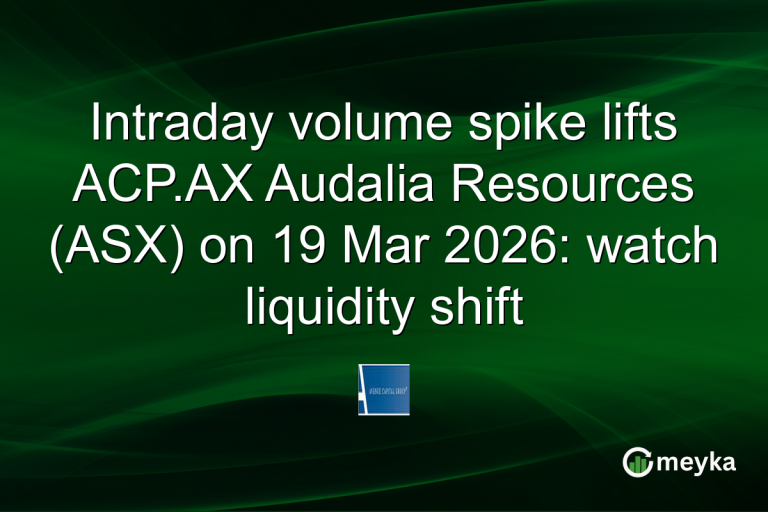 Intraday volume spike lifts ACP.AX Audalia Resources (ASX) on 19 Mar 2026: watch liquidity shift