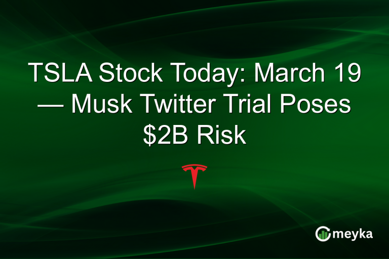 TSLA Stock Today: March 19 — Musk Twitter Trial Poses $2B Risk