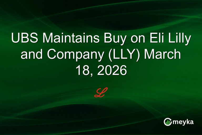 UBS Maintains Buy on Eli Lilly and Company (LLY) March 18, 2026