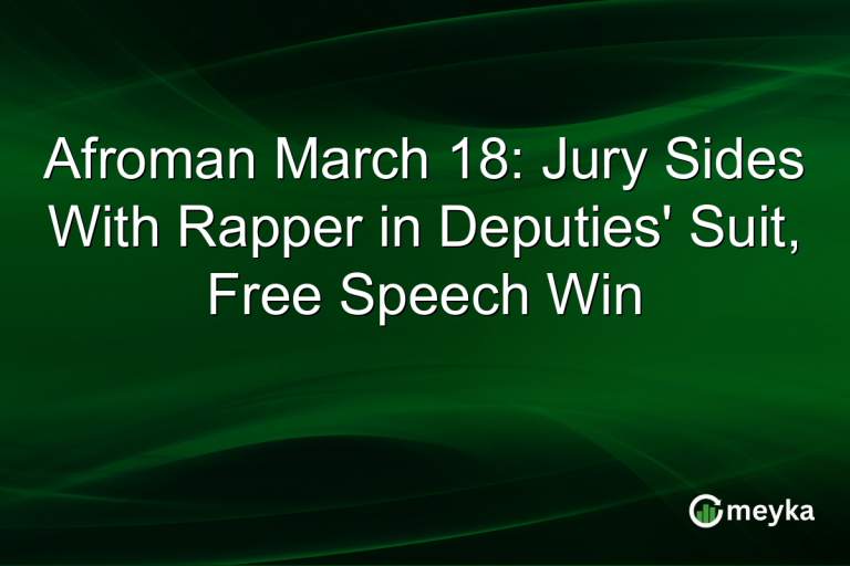 Afroman March 18: Jury Sides With Rapper in Deputies' Suit, Free Speech Win