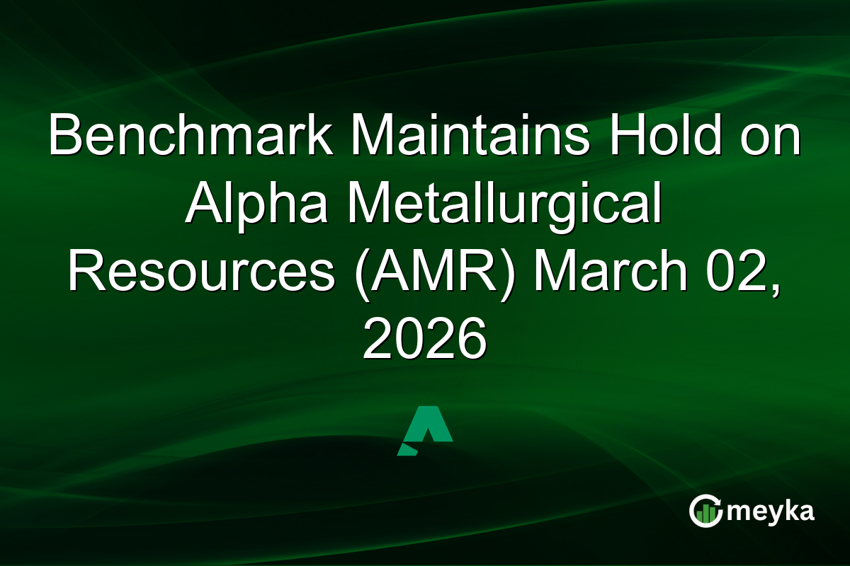 Benchmark Maintains Hold on Alpha Metallurgical Resources (AMR) March 02, 2026