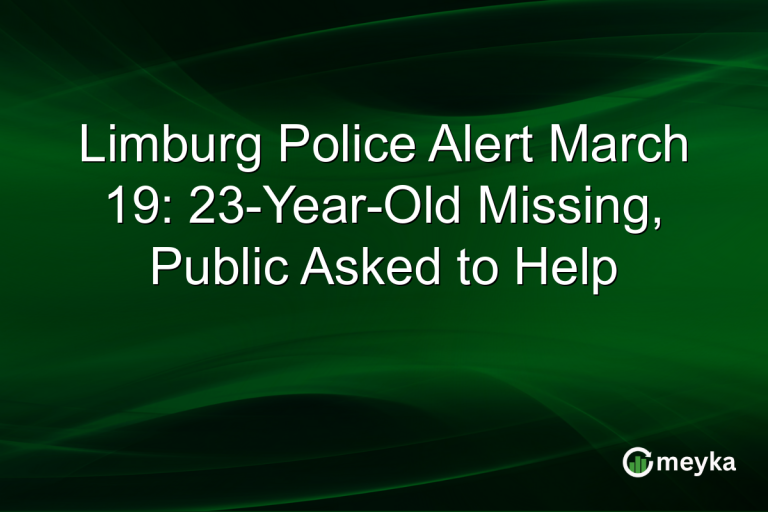 Limburg Police Alert March 19: 23-Year-Old Missing, Public Asked to Help