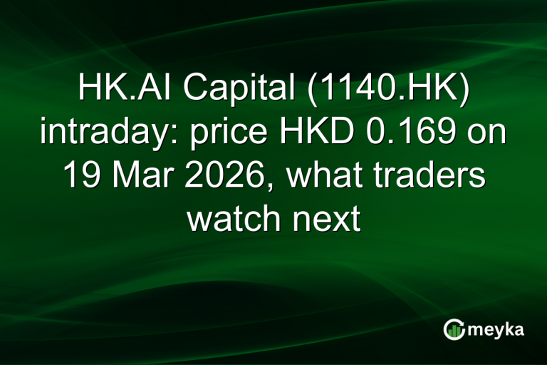 HK.AI Capital (1140.HK) intraday: price HKD 0.169 on 19 Mar 2026, what traders watch next
