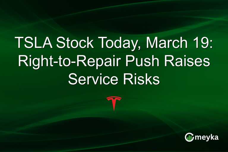 TSLA Stock Today, March 19: Right-to-Repair Push Raises Service Risks