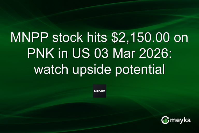 MNPP stock hits $2,150.00 on PNK in US 03 Mar 2026: watch upside potential