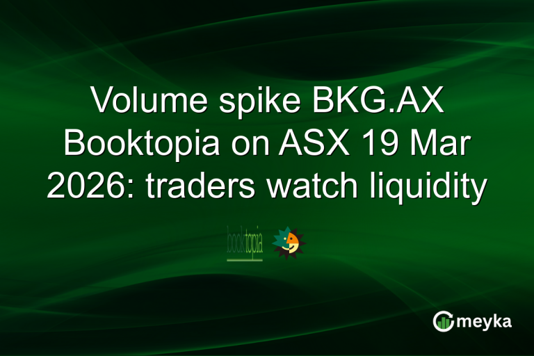 Volume spike BKG.AX Booktopia on ASX 19 Mar 2026: traders watch liquidity