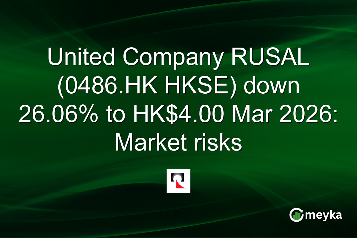United Company RUSAL (0486.HK HKSE) down 26.06% to HK$4.00 Mar 2026: Market risks