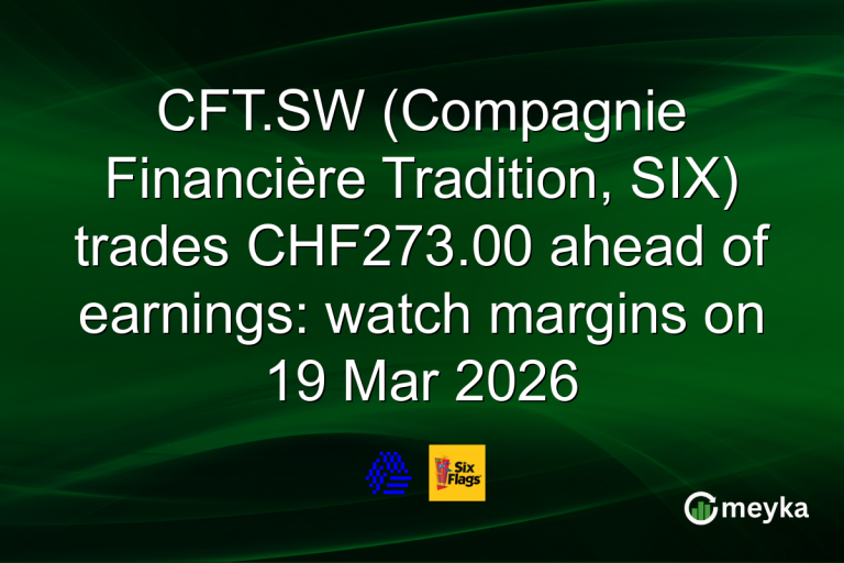 CFT.SW (Compagnie Financière Tradition, SIX) trades CHF273.00 ahead of earnings: watch margins on 19 Mar 2026