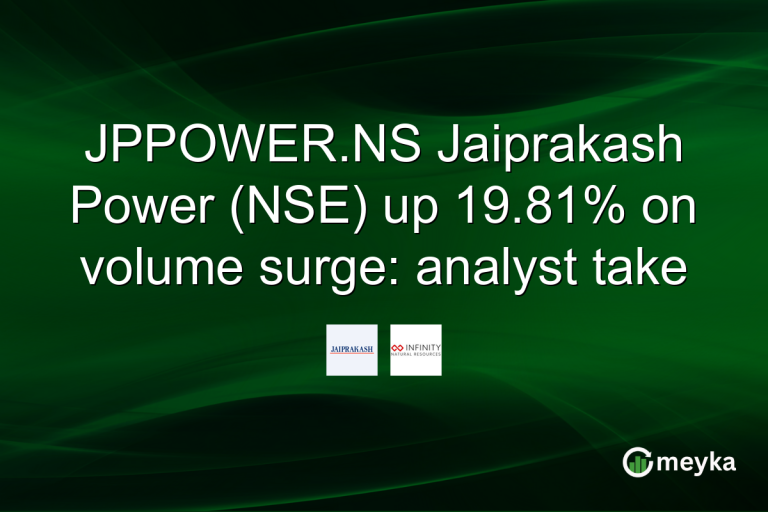 JPPOWER.NS Jaiprakash Power (NSE) up 19.81% on volume surge: analyst take