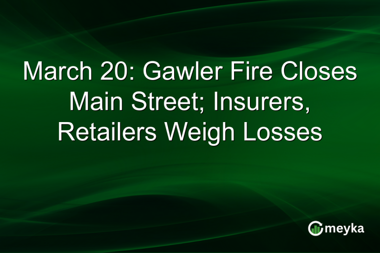 March 20: Gawler Fire Closes Main Street; Insurers, Retailers Weigh Losses