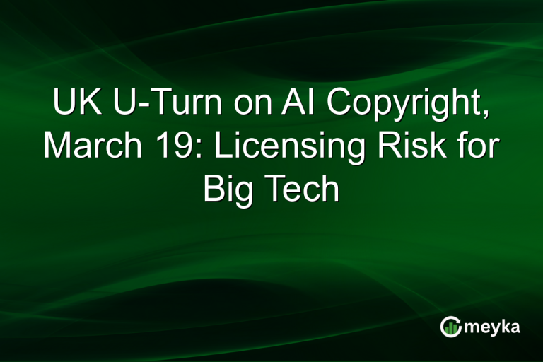 UK U-Turn on AI Copyright, March 19: Licensing Risk for Big Tech