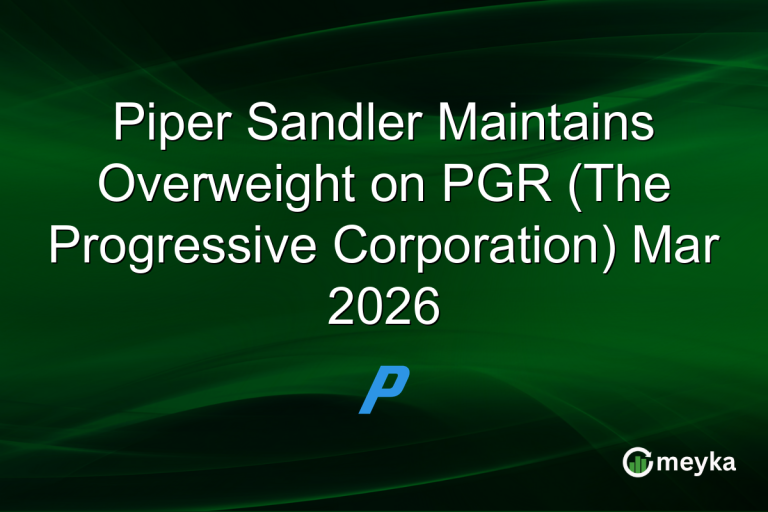 Piper Sandler Maintains Overweight on PGR (The Progressive Corporation) Mar 2026